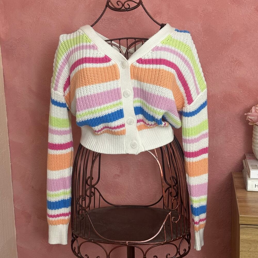 Jessica Simpson Striped Knit Sweater